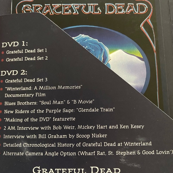 Grateful Dead DVD 2 disc special - Picture 2 of 8